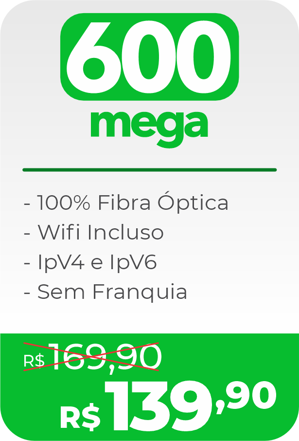 600MEGA! - CONTRATE AGORA!